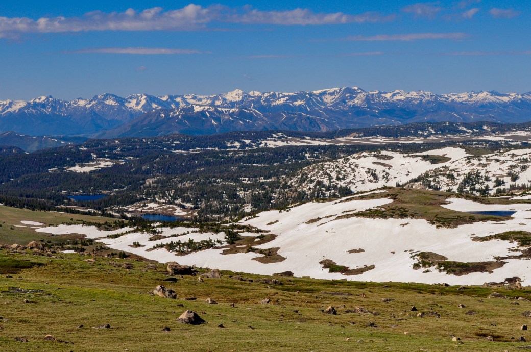 Bear Tooth Pass view
